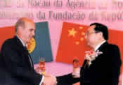 some photos about Rocha Vieira selected from that "Macao brief introduction" book,