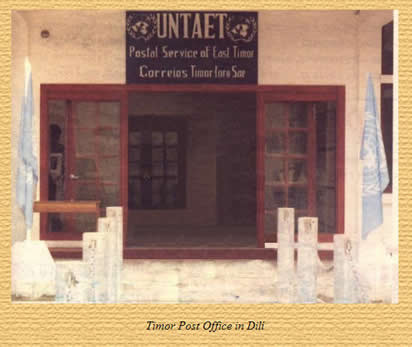 UNTAET postal Service of East Timor